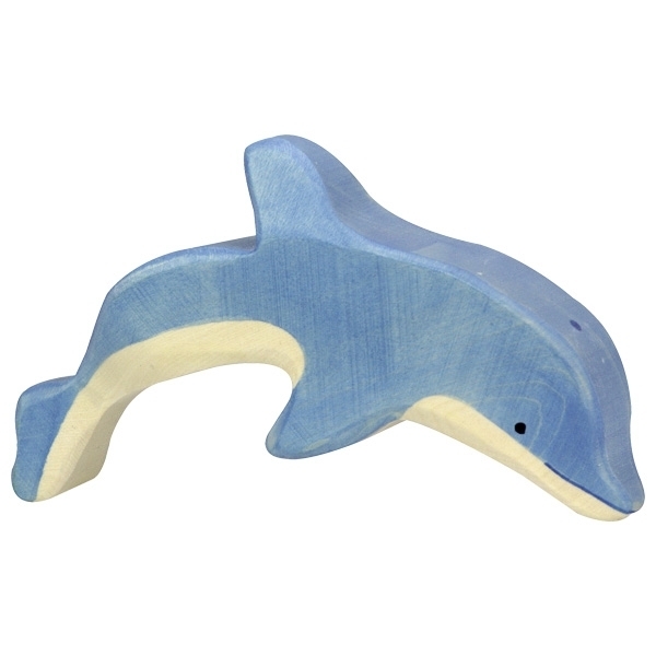 Holztiger 80198 dolphin (jumping) 17 cm Wood Figure Series Water World