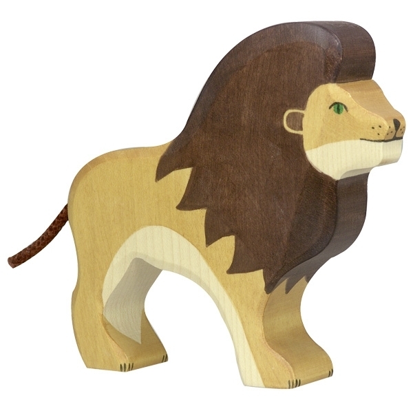 Holztiger 80139 lion 15 cm Wood Figure Series Wild Animals