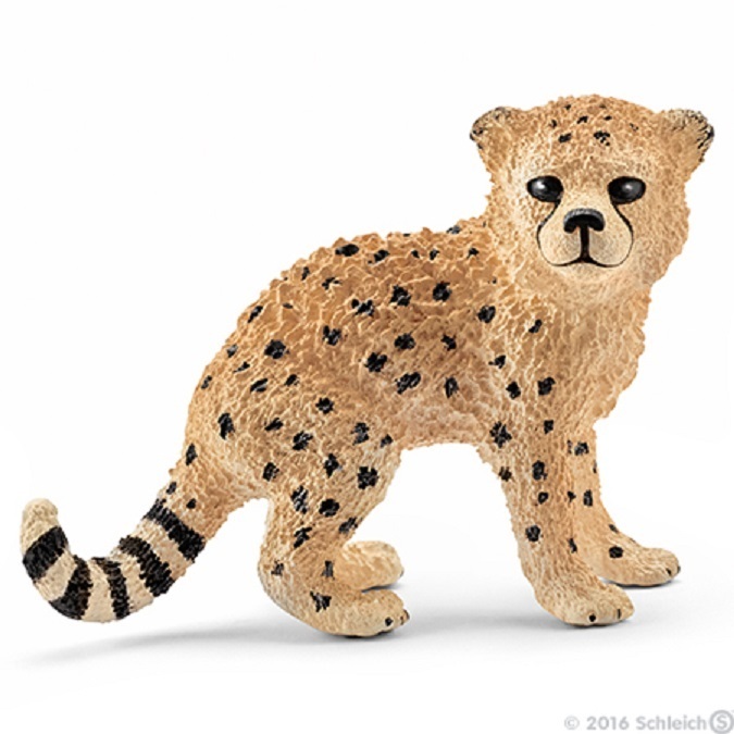 Schleich 14747 cheetah baby 5 cm Series Wild Animals