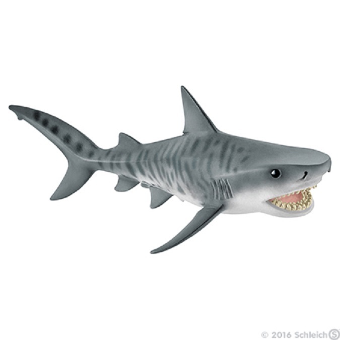 Schleich 14765 tiger shark 15 cm Series Water Animals