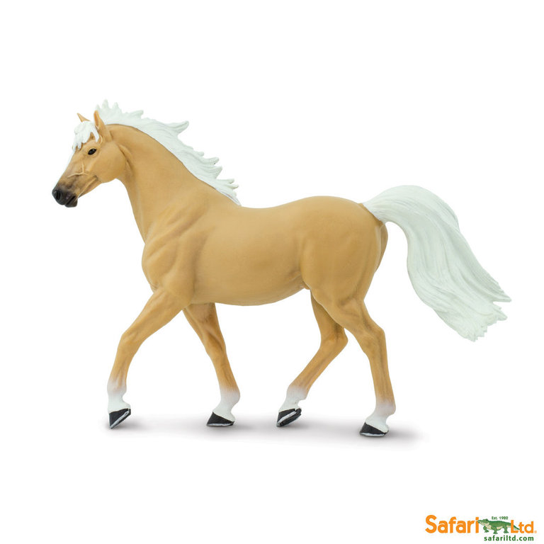 Safari Ltd 152305 Palomino Mustang Hengst 15 cm Serie Pferde