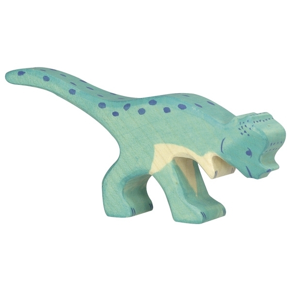 Holztiger 80338 Pachycephalosaurus 15 cm Wood Figure Series Dinosaur