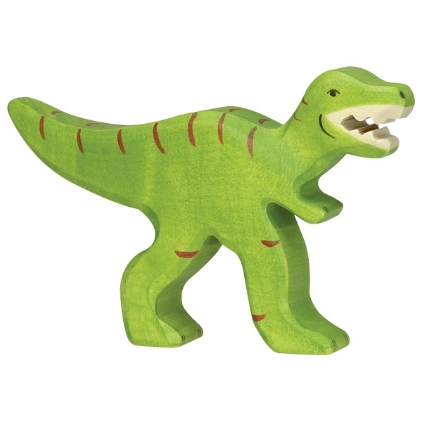 Holztiger 80331 Tyrannosaurus Rex 15 cm Holzfiguren Serie Dinowelt