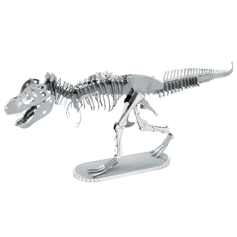 Metal Earth 1099 Tyrannosaurus Rex 3D-Metall-Construction Silver-Edition