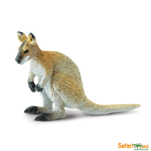 Safari Ltd 224929 Wallaby 9 cm Serie Wildtiere