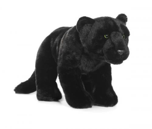 WWF Plüschtier Schwarzer Panther 30cm Kuscheltier Stofftier Großkatze Raubtier 
