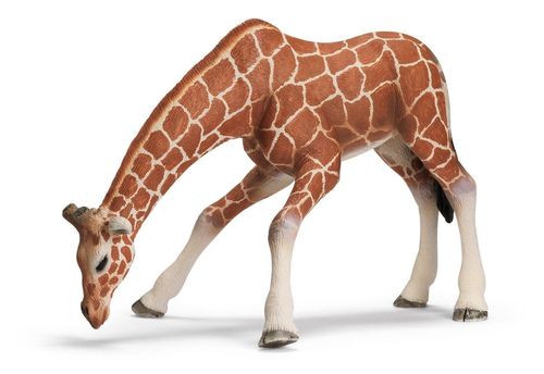 Schleich 14390 Giraffenkuh saufend 13 cm Serie Wildtiere