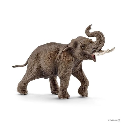 Schleich 14754 Asiatischer Elefantenbulle 20 cm Serie Wildtiere