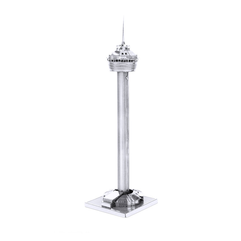 Metal Earth 1060 Tower of the Americas 3D-Metall-Bausatz Silver-Edition