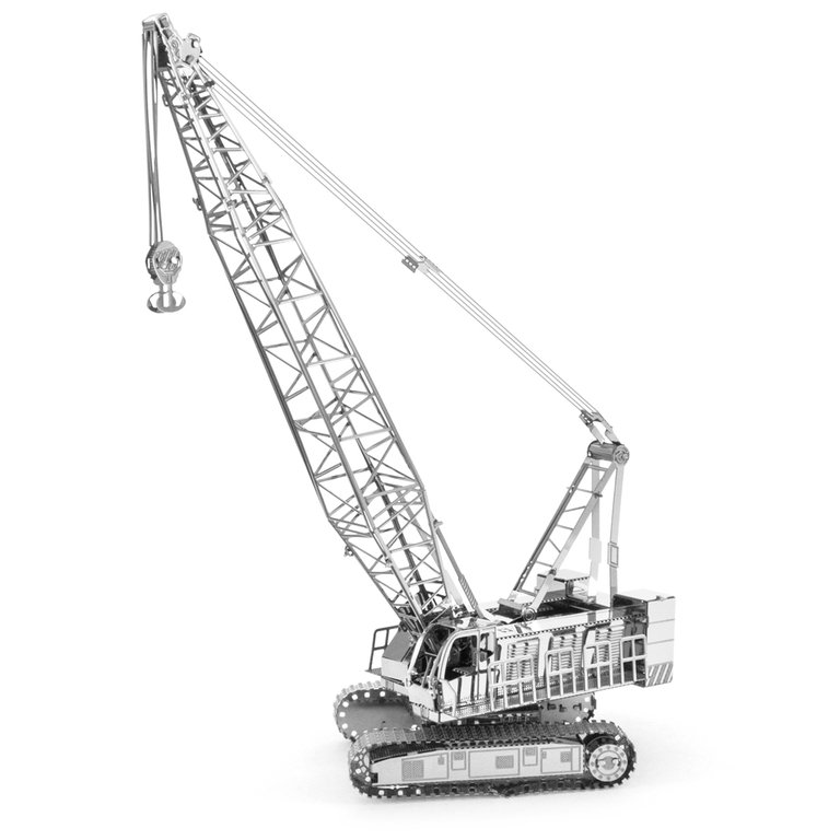 Metal Earth 1092 Crawler Crane 3D-Metall-Construction Silver-Edition