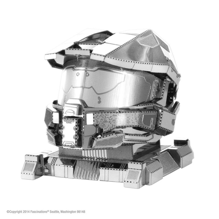 Metal Earth 1290 Master Chief Helmet HALO 3D-Metall-Bausatz