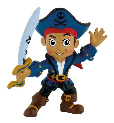 Bullyland 12889 Jake als Kapitän 6 cm Nimmerland Piraten