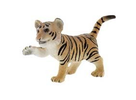 Bullyland 63684 tiger cub (brown) 5,5 cm Wild Animals