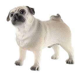 Bullyland 65425 Pug "Percy" 6 cm Dogs and Cats