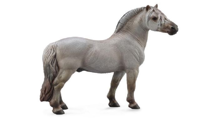 Fjord Stallion Grey 11 cm Pferdewelt Collecta 88632 