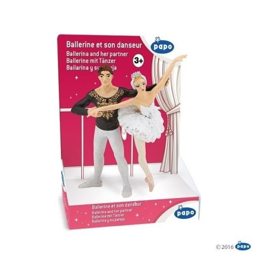 Papo 39128 Ballerina mit Tänzer 10 cm Sagen und Märchen