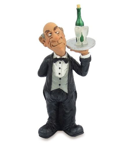 Les Alpes 014 12037 waiter 18 cm synthetic resin Funny Decoration Series Jobs
