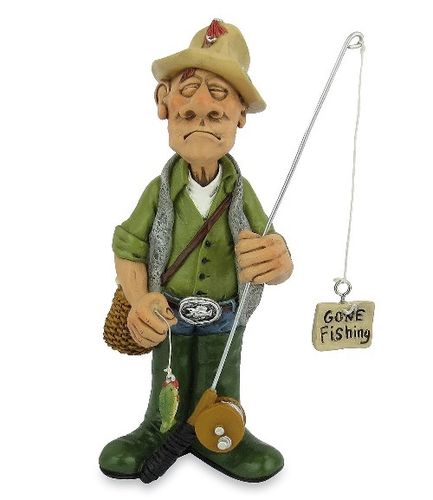 Les Alpes 014 12021 fisher 17 cm synthetic resin Funny Decoration Series Jobs
