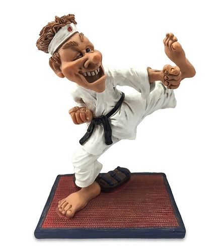 Les Alpes 014 99649 karate 16 cm synthetic resin Funny Decoration Series Sport