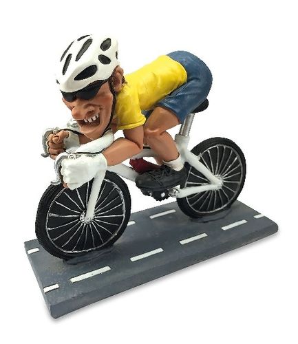 Les Alpes 014 99659 racing bike driver 13 cm synthetic resin Funny Decoration Series Sport