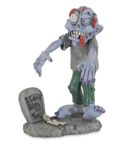 Les Alpes 014 12204 Fun Zombie 9,5 cm synthetic resin Funny Decoration Horror Helloween
