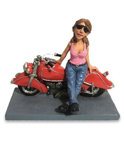 Les Alpes 014 99660 motorcycle bikerin 17 cm synthetic resin Funny Decoration Series Sport