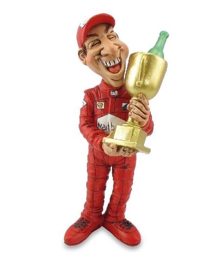 Les Alpes 014 99435 racing driver 17,5 cm synthetic resin Funny Decoration Series Sport