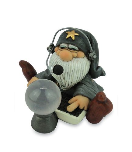 Les Alpes 014 92613 soothsayer 9,5 cm synthetic resin Funny Decoration Series Wizard