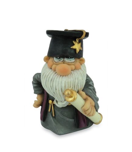 Les Alpes 014 92617 wizard professor 7,5 cm synthetic resin Funny Decoration Series Wizard