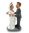 Les Alpes 014 72007 Braut ist schwanger 14 cm Kunstharz Funny Dekofigur Serie Hochzeit