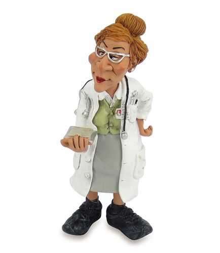 Les Alpes 014 12036 female doctor 15 cm synthetic resin Funny Decoration Series Jobs