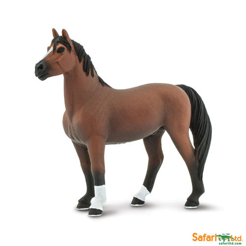 Safari Ltd 153105 Morgan Stallion 12 cm Series Horseworld
