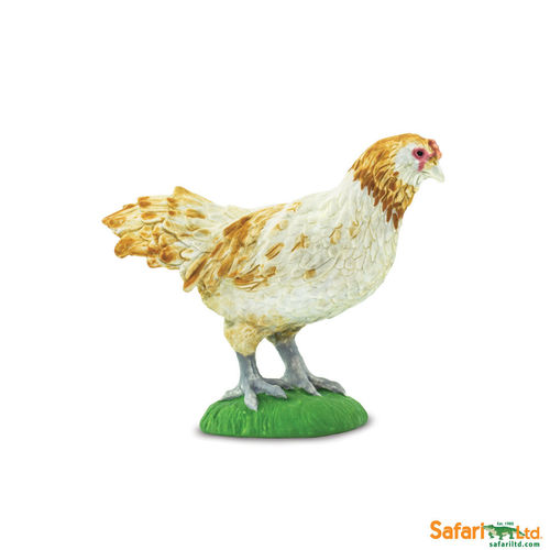 Safari Ltd 100090 Ameraucana Chicken 6 cm Series Farmland