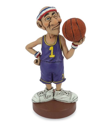 Les Alpes 014 13006 basketball player 16,5 cm synthetic resin Funny Decoration Series Sport
