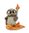 Les Alpes 014 92354 Owl fire 11 cm synthetic resin Funny Decoration Series Owls