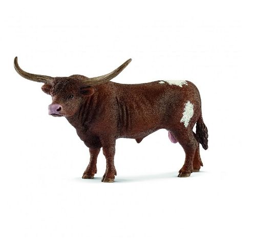 Schleich 13866 Texas Longhorn Bulle 13,5 cm Serie Bauernhoftiere