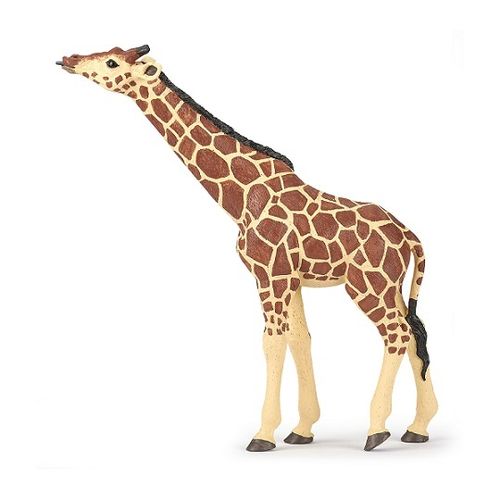 Papo 50236 Giraffe mit erhobenem Kopf 16 cm Wildtiere