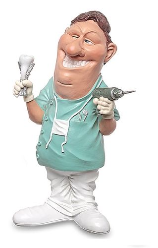 Les Alpes 014 77024 dentist 19 cm synthetic resin Funny Decoration Series Jobs