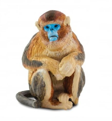 Safari Ltd 100321 Snub Nosed Monkey  6 cm Series Wild Animals