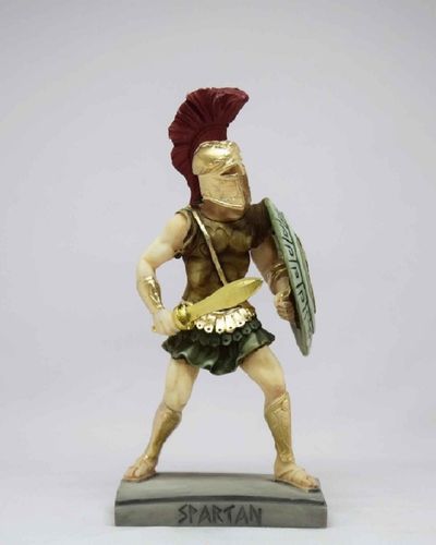 Maska 3-686S Spartan Warrior 17 cm alabaster special series warrior