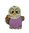 Les Alpes 014 92369 Owl bride 7,5 cm synthetic resin Funny Decoration Series Owls