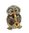 Les Alpes 014 92446 Owl + saxophone 7 cm synthetic resin Funny Decoration Series Owls