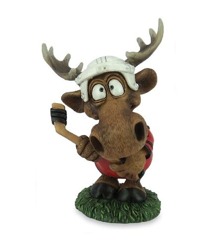 Les Alpes 014 92918 Elk Swen Hockey profi 12,5 cm synthetic resin Funny Decoration Series Elk Swen