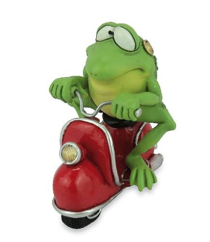 Les Alpes 014 92730 Frog Fred italian gigolo 11 cm synthetic resin Funny Decoration Series Frog Fred