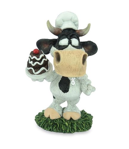 Les Alpes 014 81509 cow berta 11,5 cm synthetic resin Funny Decoration Series Cow Berta