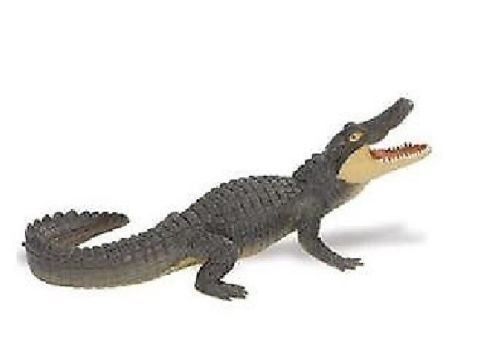 Safari Ltd 291929 Weißer Alligator 15 cm Serie Wildtiere 