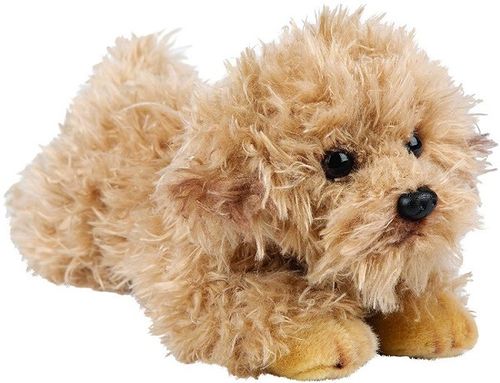 30cm by Suki Gifts Realistic Cockerpoo Cockapoo Laying Soft Toy 