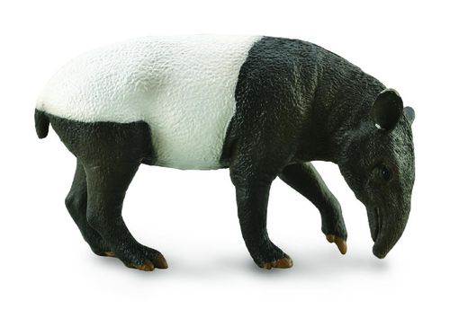 Collecta 88881 Malaysischer Tapir 9 cm Wildtiere