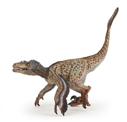 Papo 55086 Velociraptor mit Federn 18 cm Dinosaurier