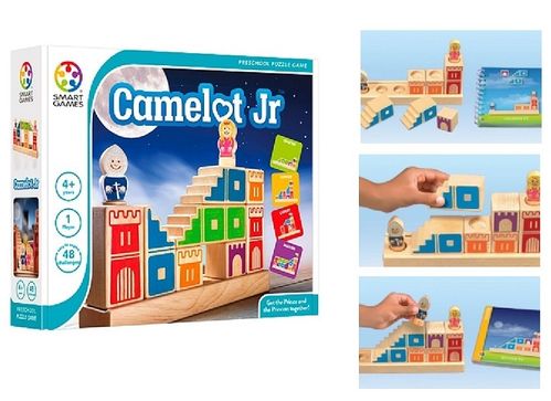 Smart Games SG 031 Camelot Jr Holzspiel Brettspiel 1 Spieler